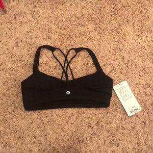 Like new Lululemon black sports bra